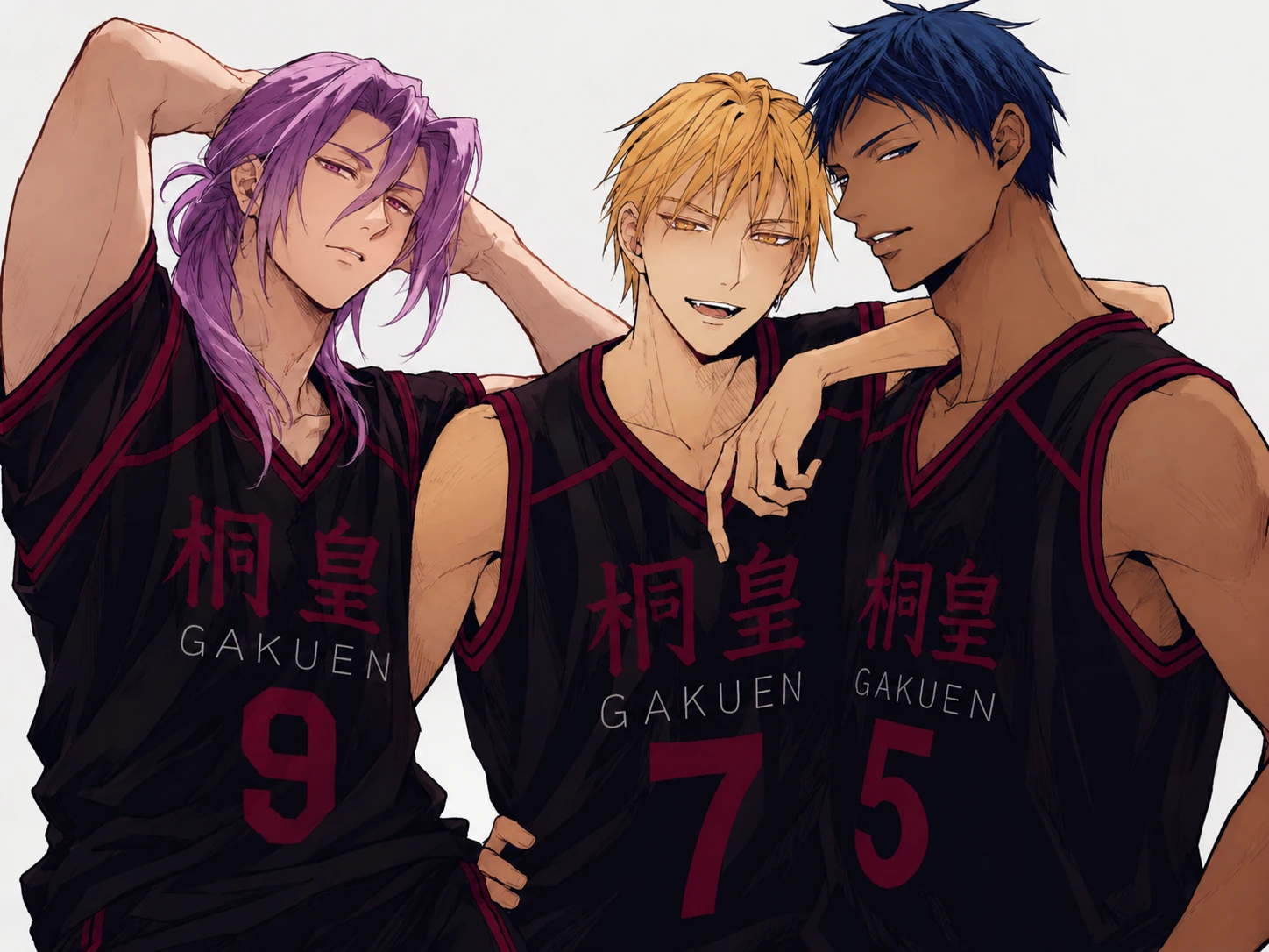 Aomine, Kise and Murasakibara thumbnail