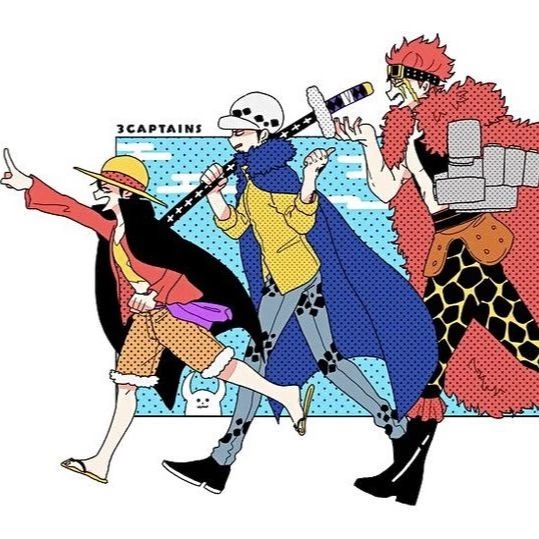 Luffy & Law & Kid thumbnail