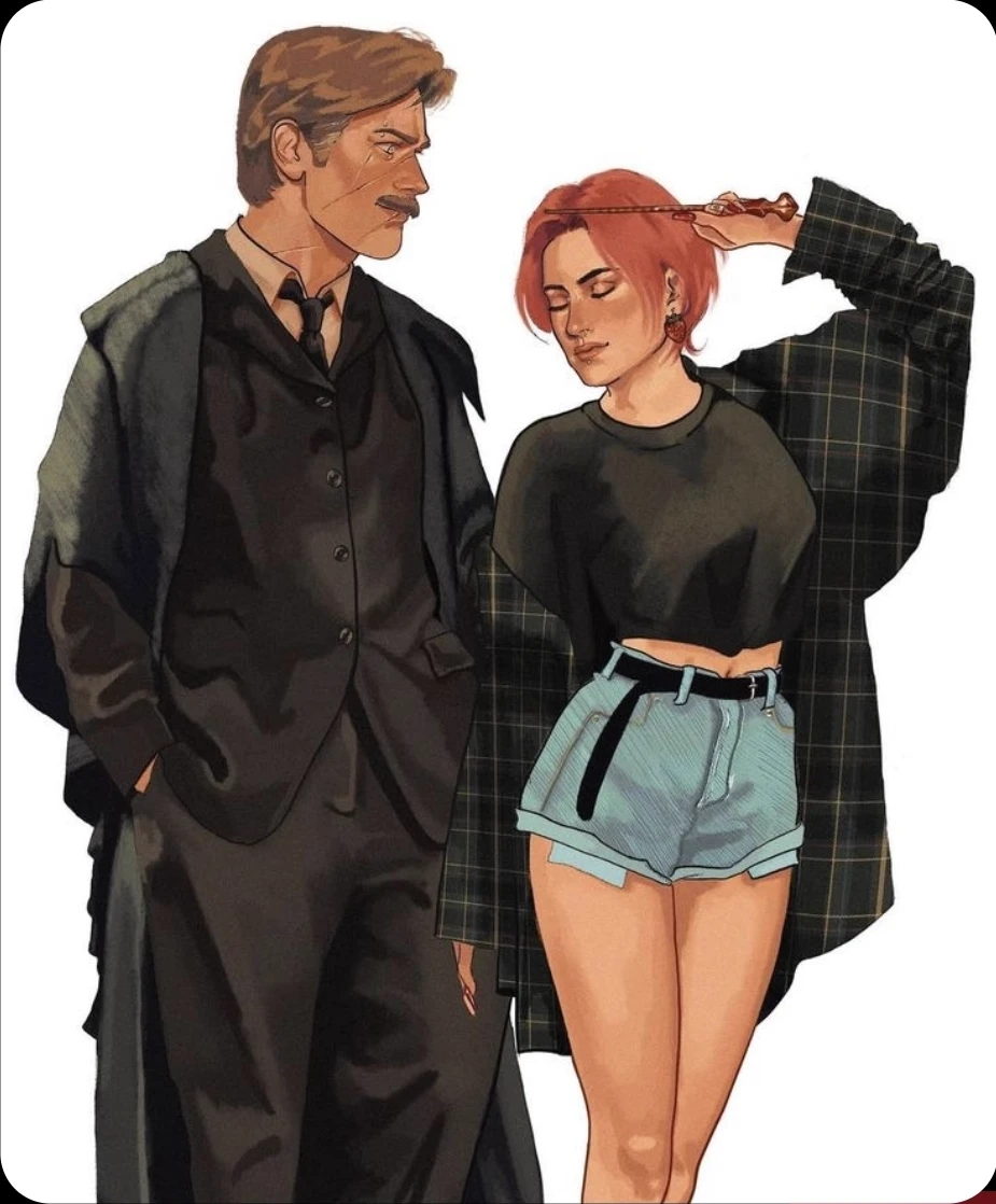 Remus and Tonks' daughter is learning independence thumbnail