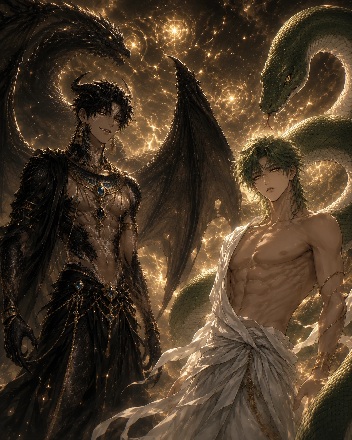 Ryu Kuro, the king of heaven and Blake Corn, the leader of the earth thumbnail