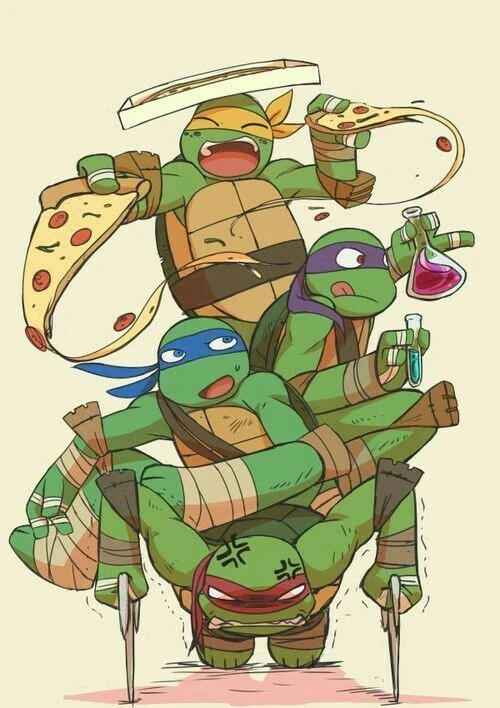 You are the older brother/sister of the Teenage Mutant Ninja Turtles thumbnail