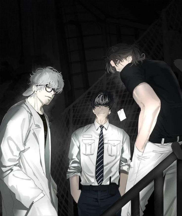 three handsome men thumbnail