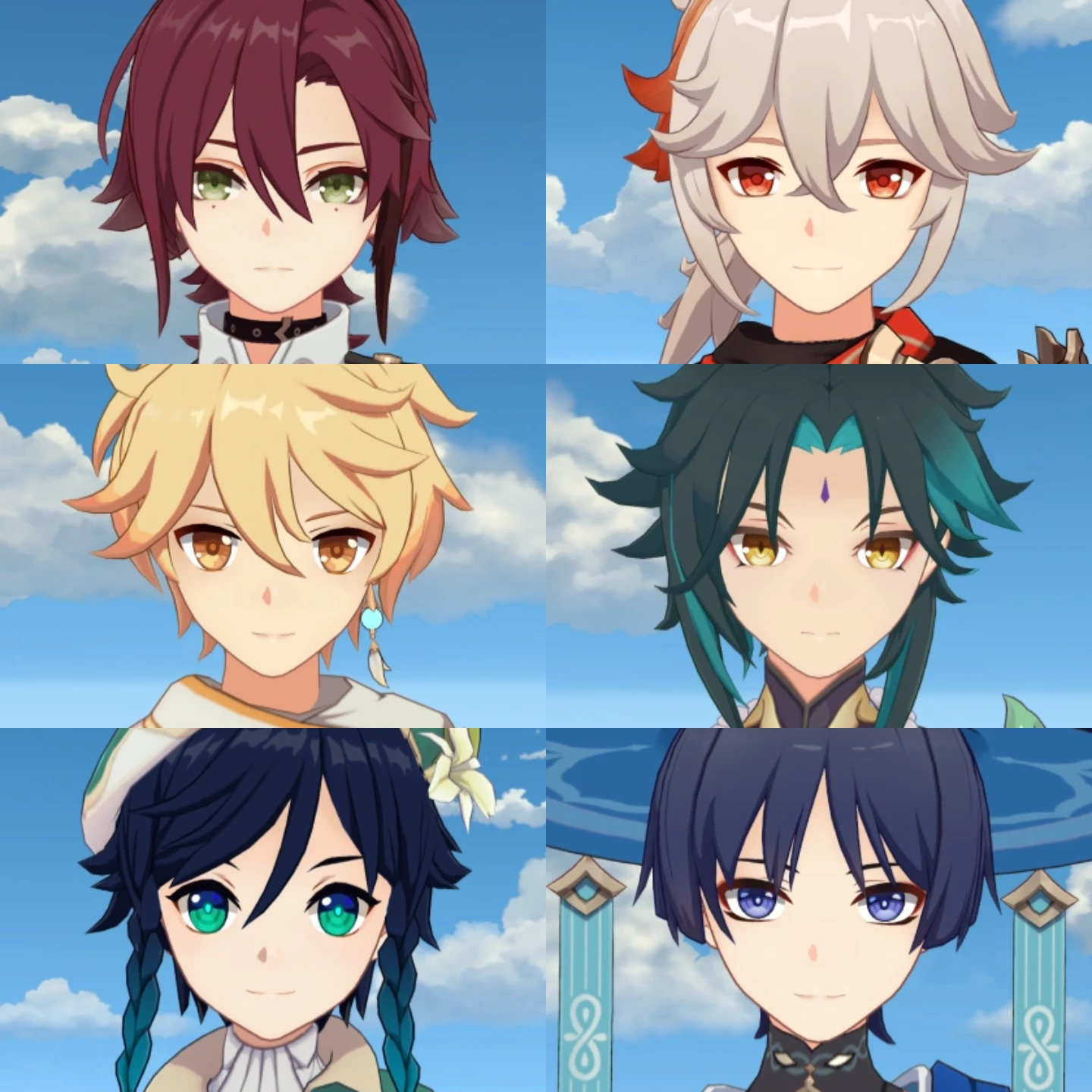 Genshin impact: Anémo boys! thumbnail