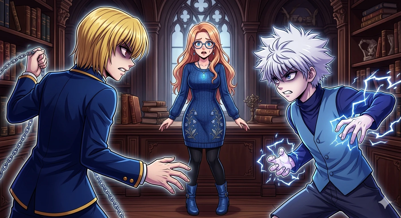 kurapika vs killua (hunter x hunter) thumbnail