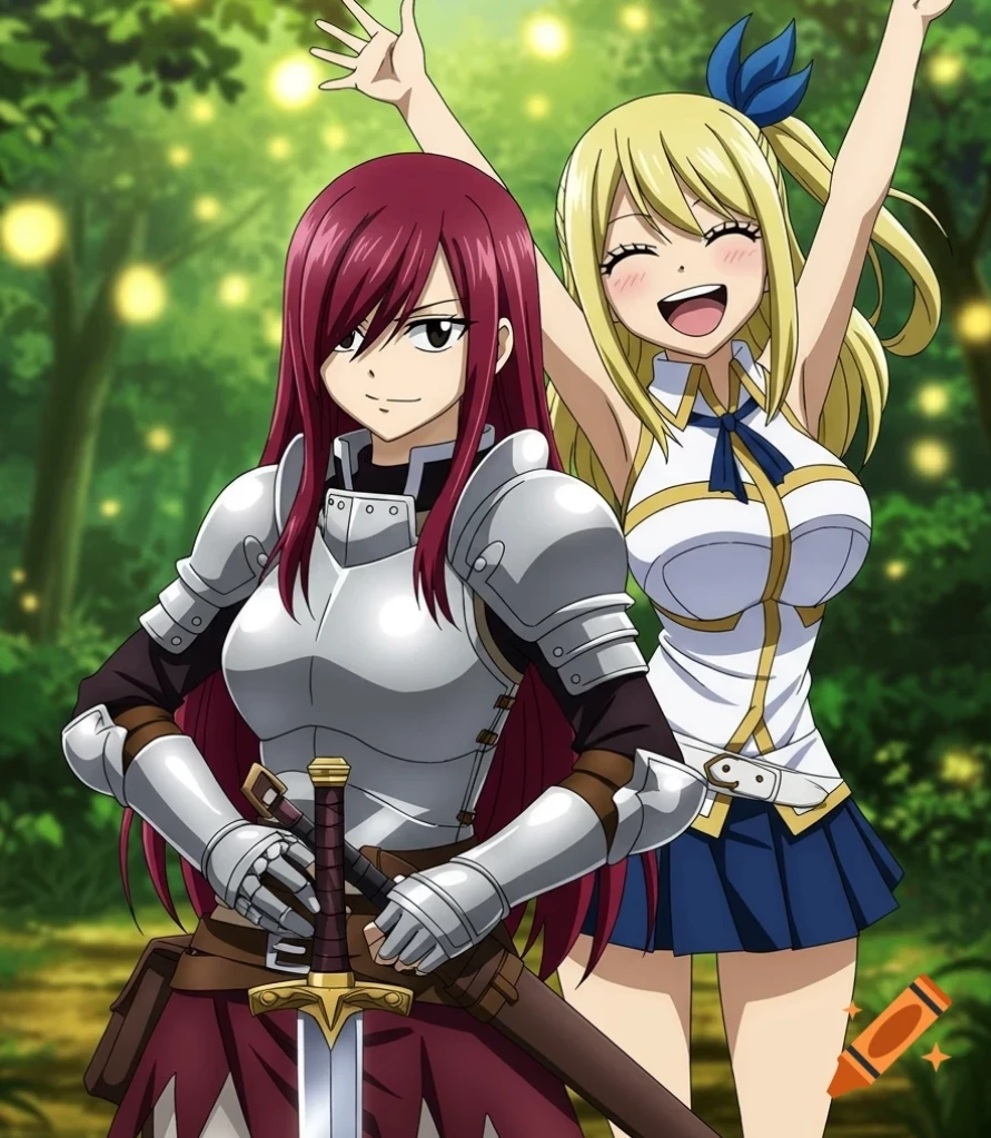 Lucy and Erza thumbnail