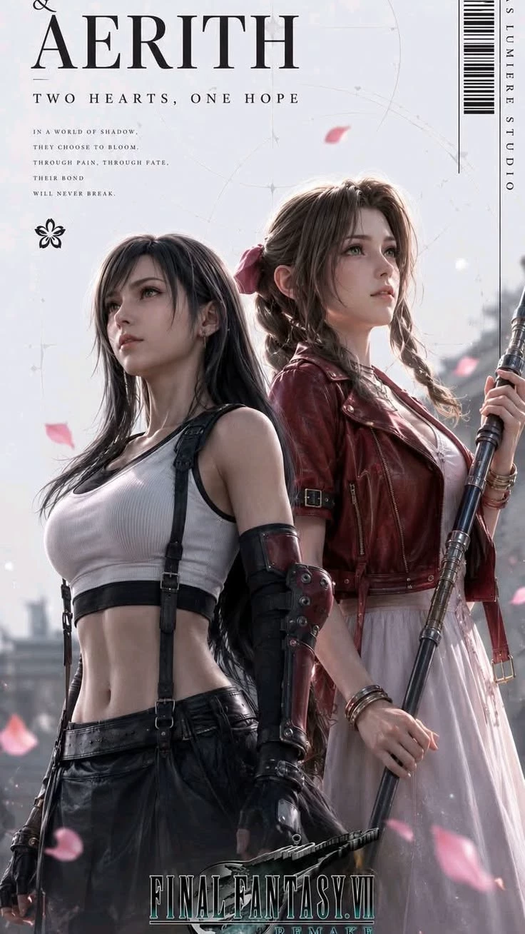 Tifa and Aerith thumbnail