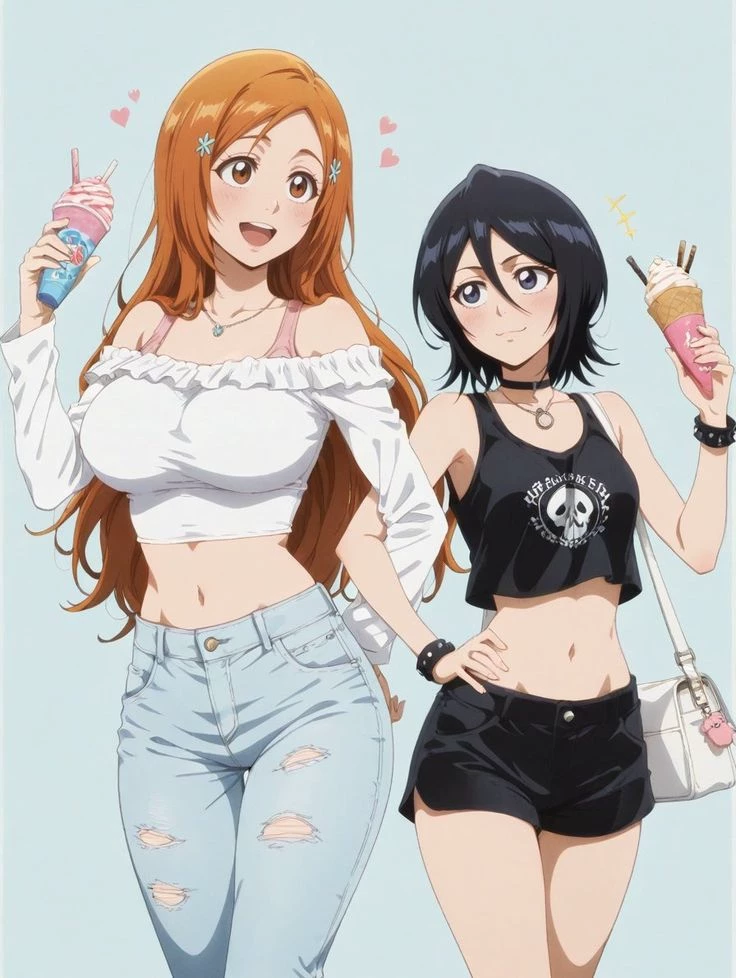 Orihime and Rukia thumbnail
