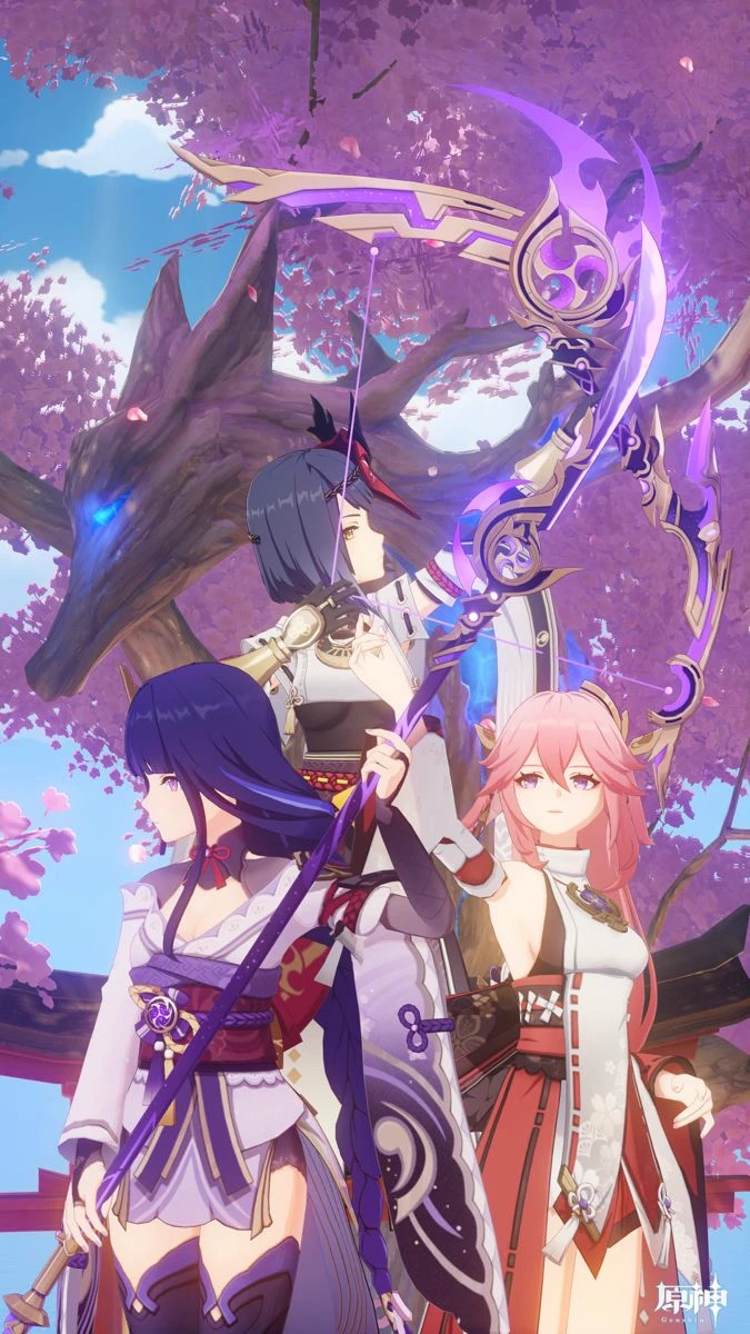 Raiden, Miko, and Sara thumbnail