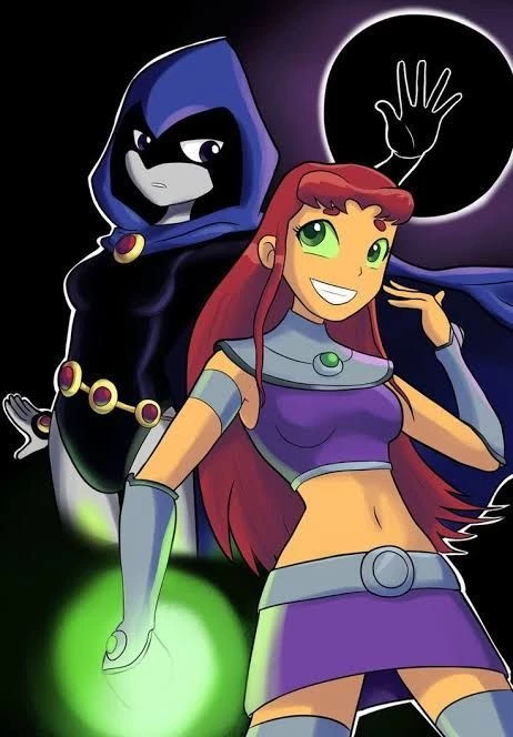 Starfire and Raven  thumbnail