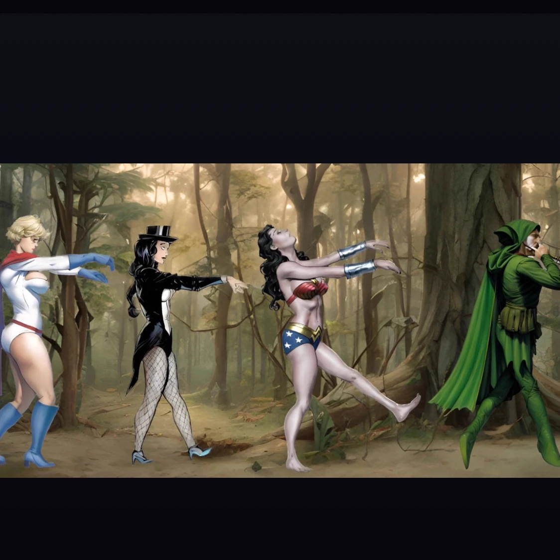 Hypnotized DC girls thumbnail