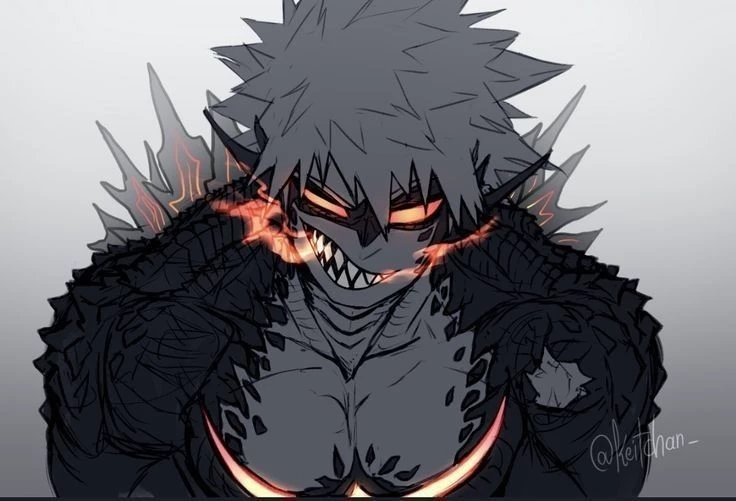 Katsuki Bakugo Dragon and you are His little snake (BL) thumbnail