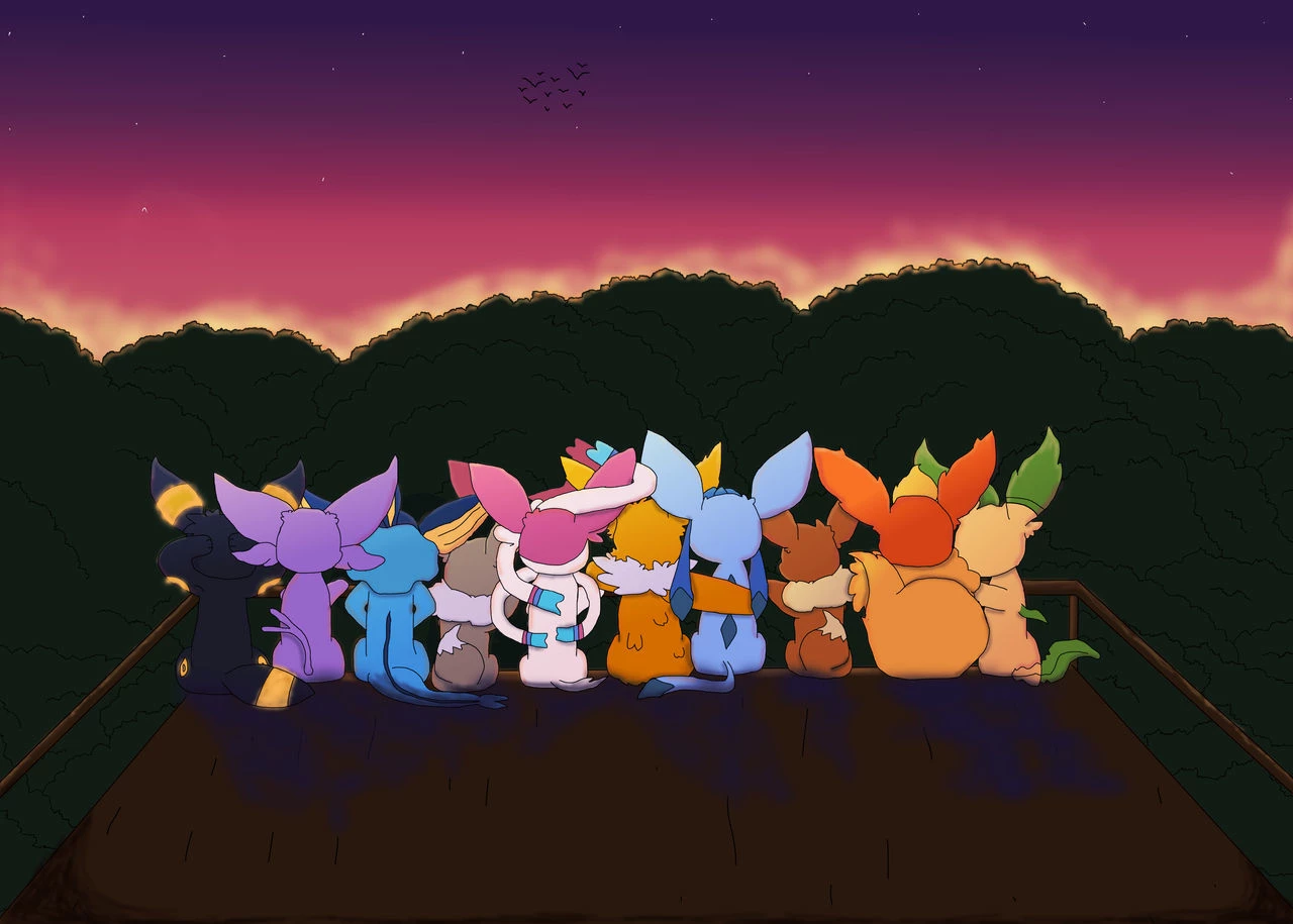 Eeveelution Squad, after story  thumbnail