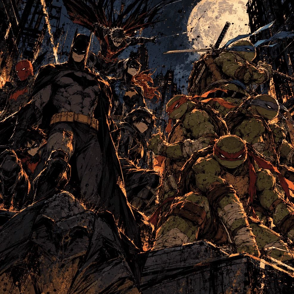Batfamily & TMNT thumbnail