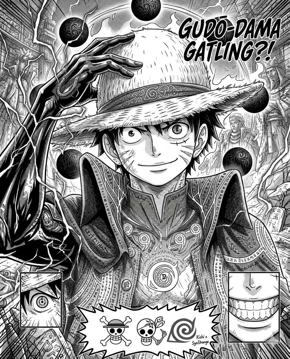 Luffy in Naruto world thumbnail