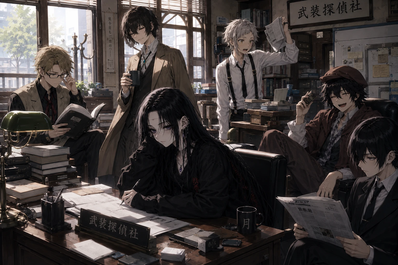 Bungou Stray Dogs: Ada and Akatsuki Yuu. thumbnail