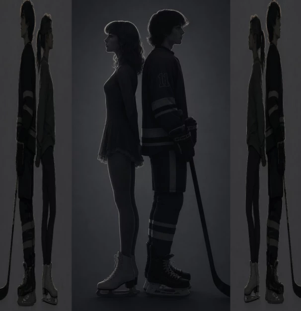Skater Jane Hopper and hockey player Mike Wheeler thumbnail