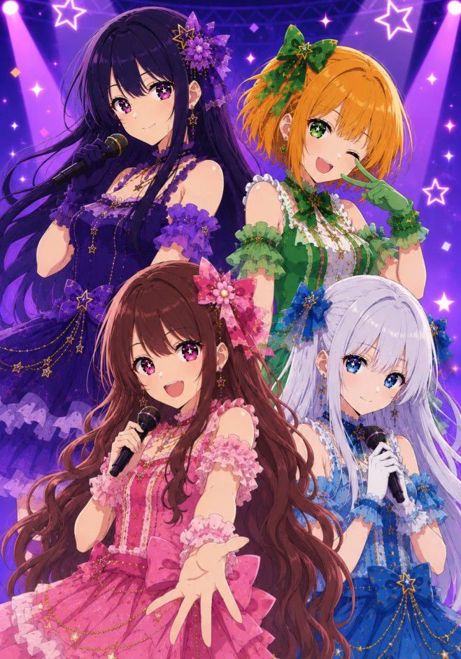 You, the manager of an Idol Group! 💜💚🩷💙🎤 thumbnail