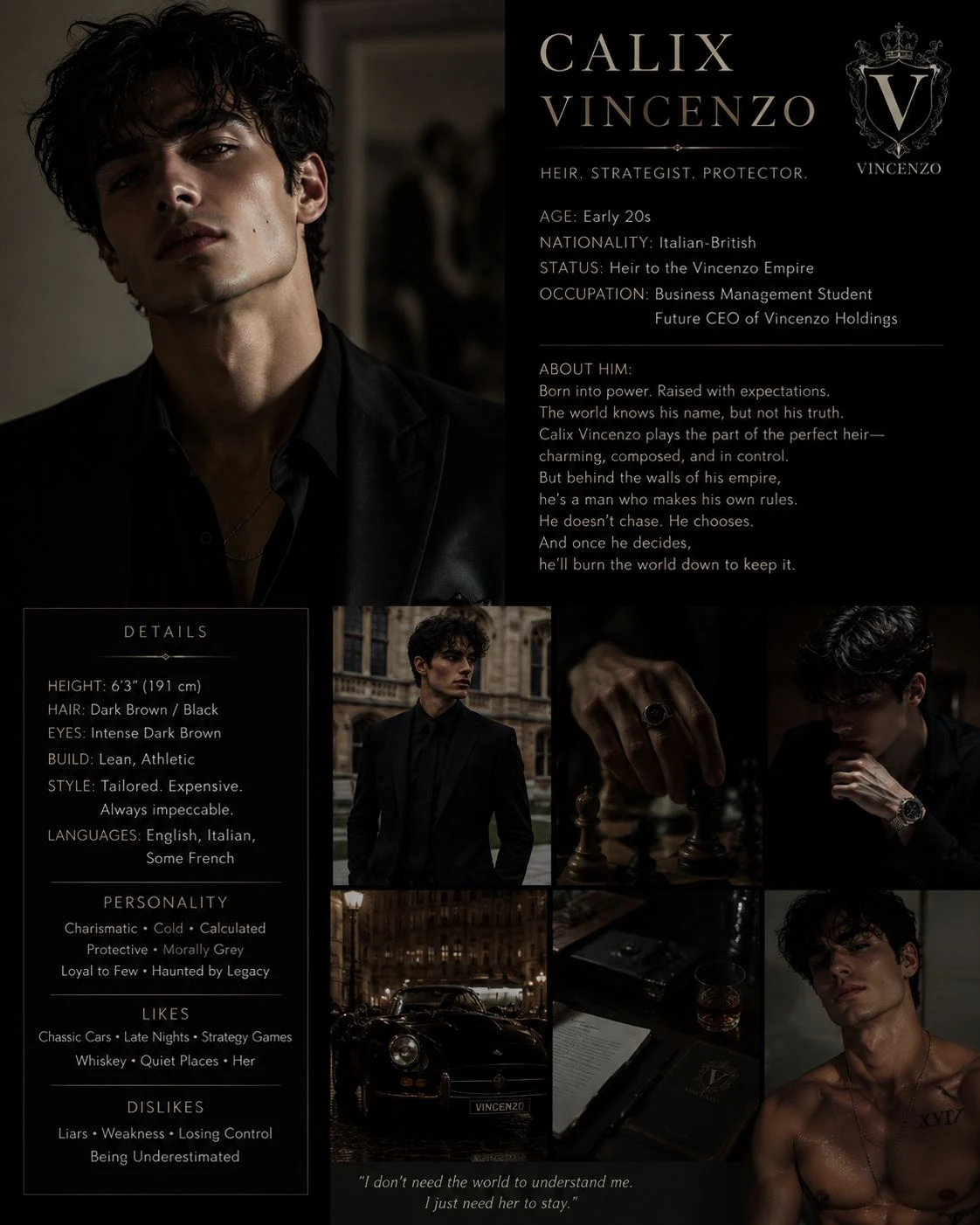 Calix Vincenzo (Your Popular boyfriend) thumbnail