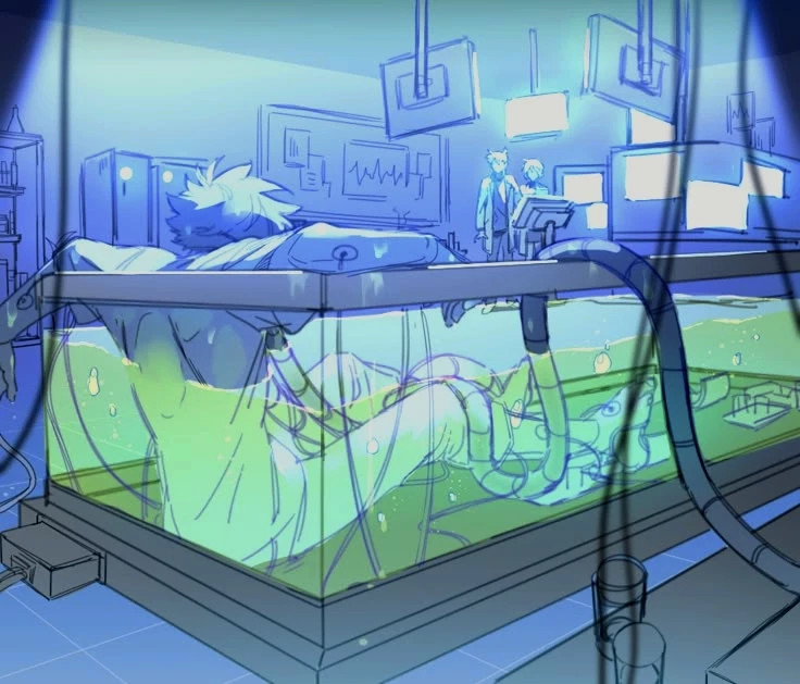 The Laboratory. (Milo, Eliot, and Clifford.) thumbnail
