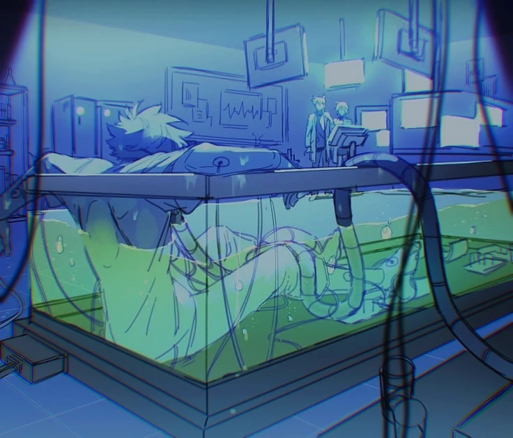The Laboratory. (Milo, Eliot and Clifford.) thumbnail