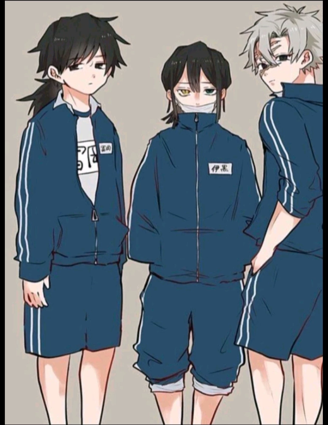 sanemi,obanai e giyuu, escola thumbnail