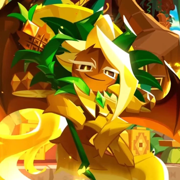 Pineapple Dragon Cookie thumbnail