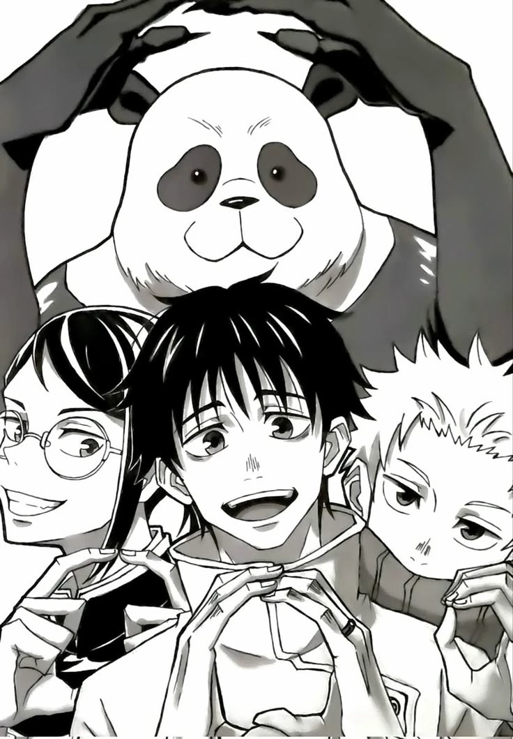 amigo de: Maki, inumaki, panda y yuta thumbnail