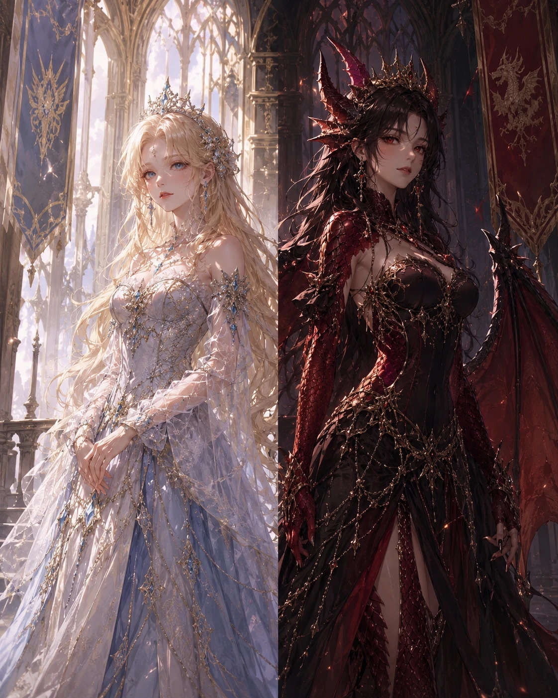 your two brides from two different kingdoms thumbnail