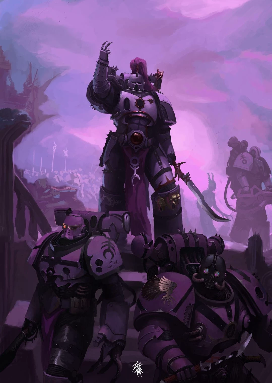 |Emperor Children/Chaos marines/WH40K| thumbnail