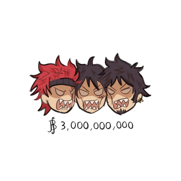 Eustass Kid, Trafalgar D. Water Law, and Monkey D. Luffy thumbnail