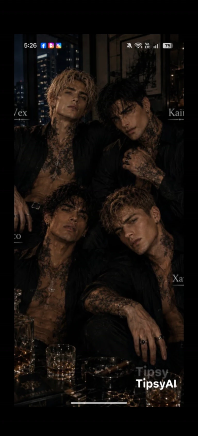 Four-person sex doll: Vex, Kairo, Nico, Xavian thumbnail