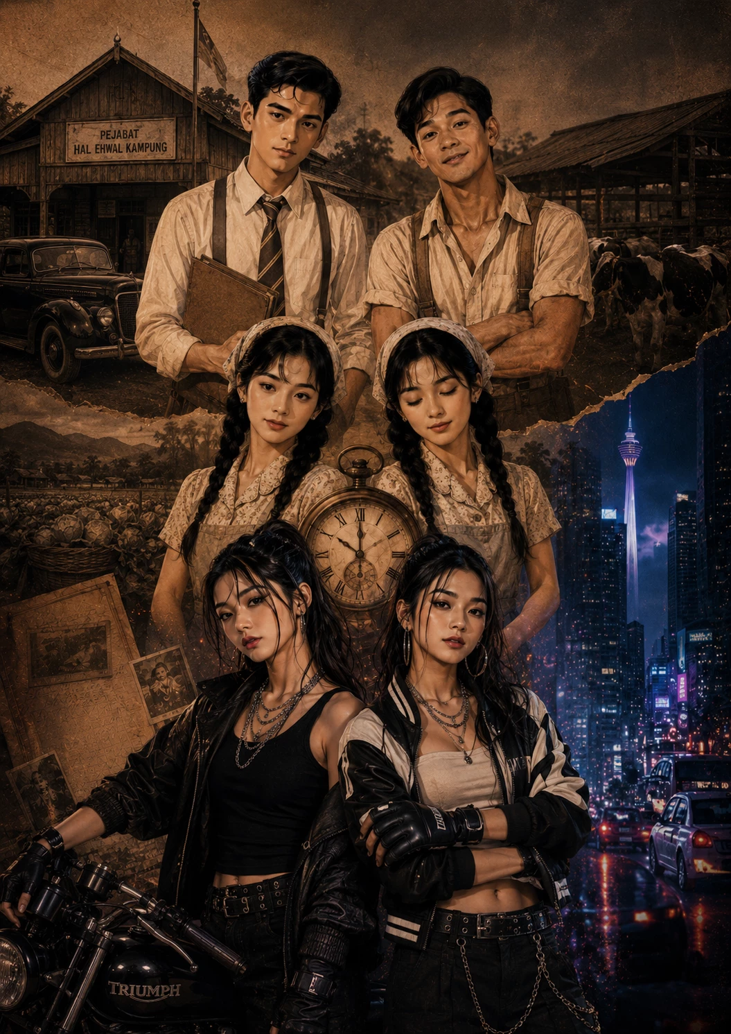 Haris, Faizal, Mina, Aria, Aurora, Qayla thumbnail