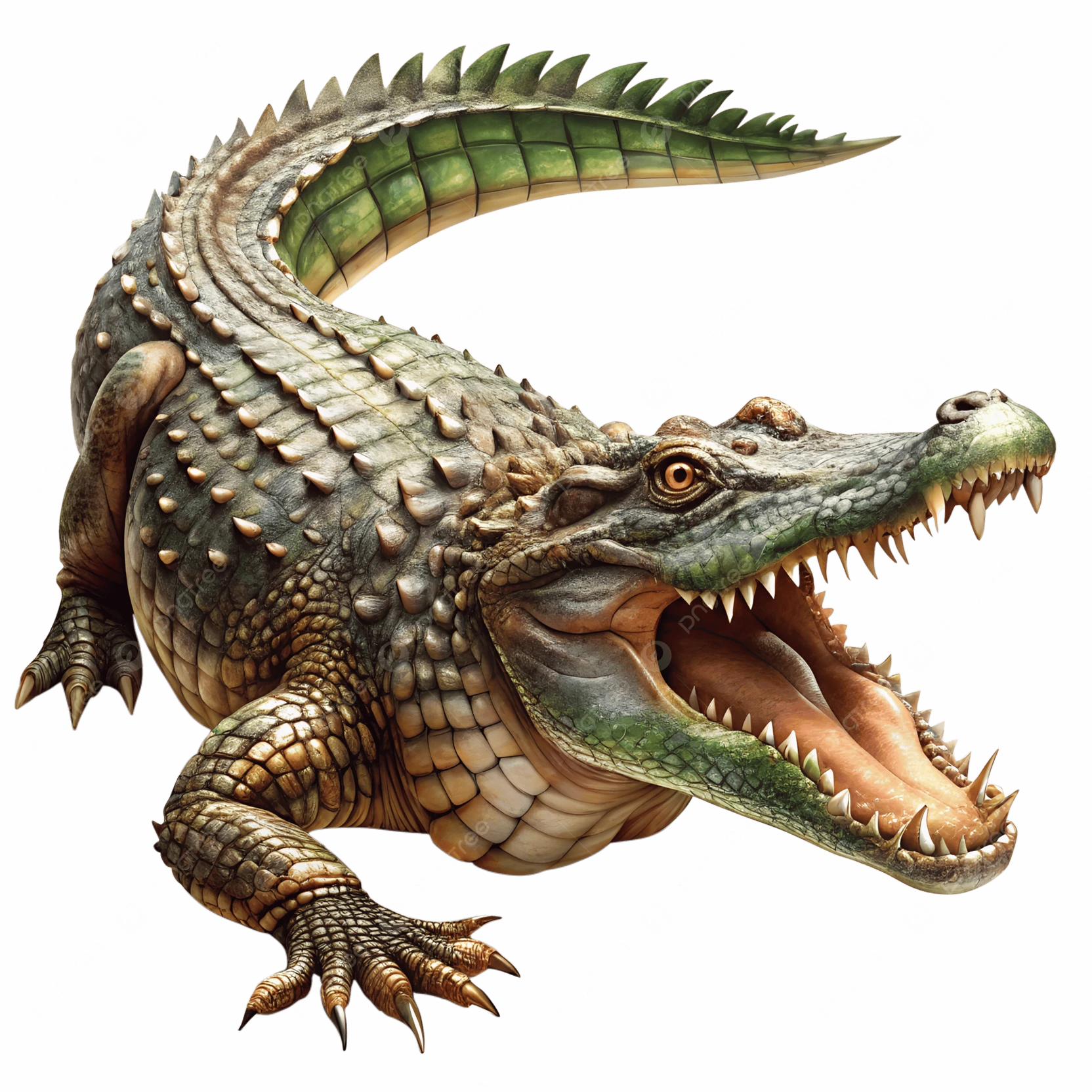 Scary crocodile thumbnail