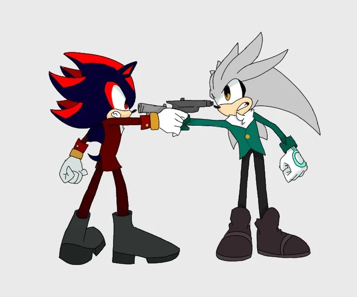 Silver the hedgehog VS Shadow the hedgehog thumbnail
