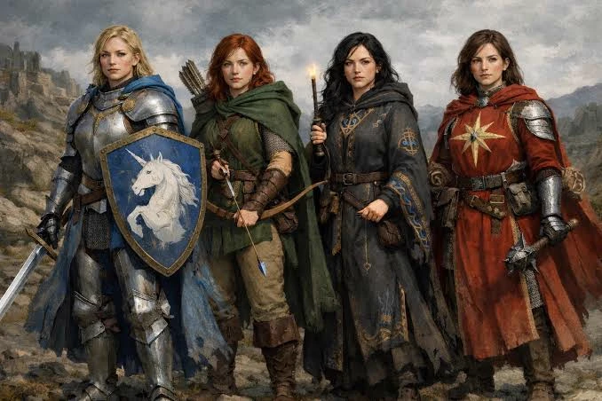 Female heroes looking for a fifth thumbnail