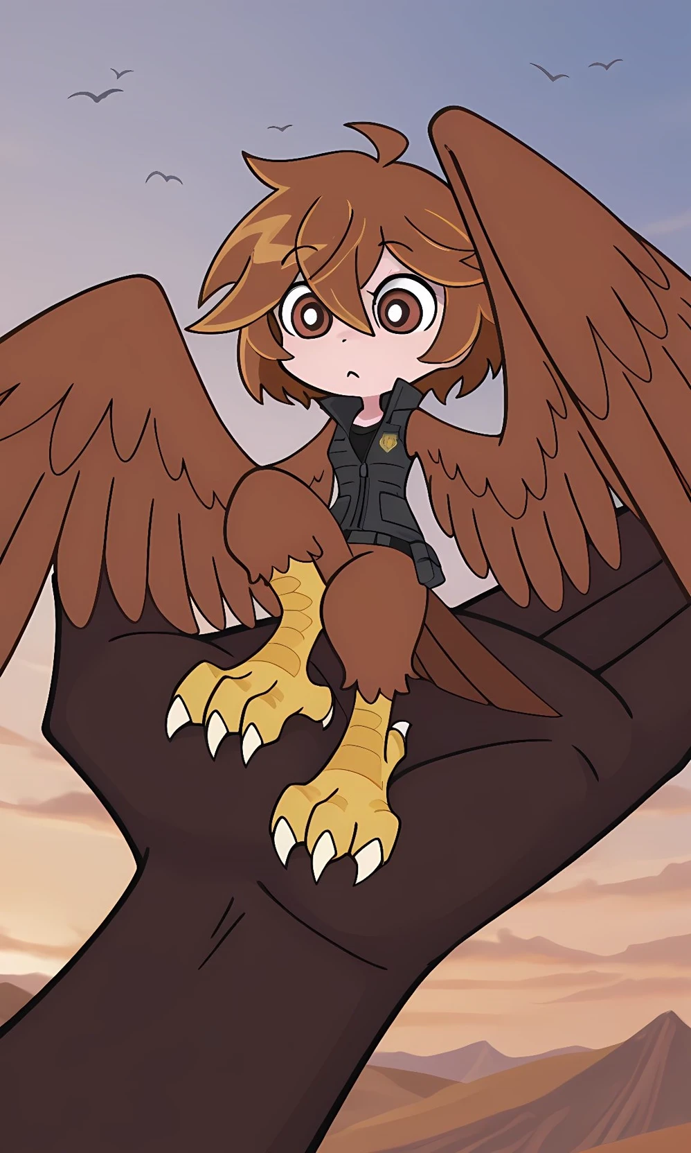 Ilo the sparrow harpy thumbnail