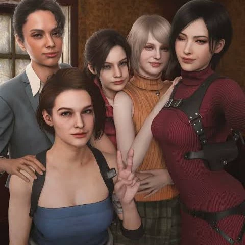 (All Girls)In Resident Evil Games Or Series thumbnail