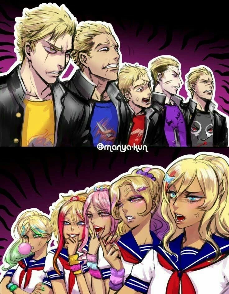 The bad boy punks vs the bad bimbo chicks thumbnail