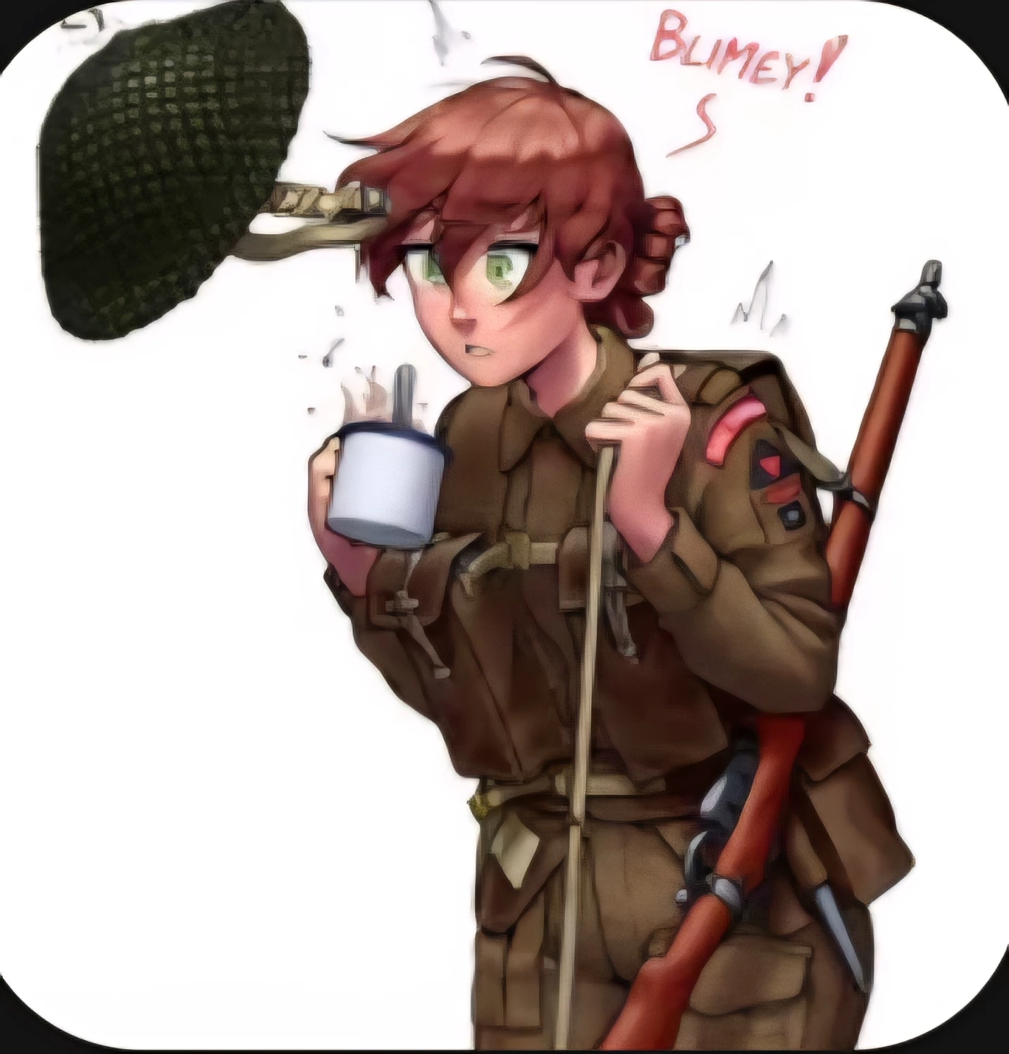 FEMALE BRITISH SOLDIER DURING WW2 thumbnail