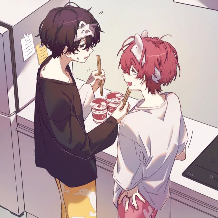 Ren and miu (and your femboy best friend both of you) thumbnail