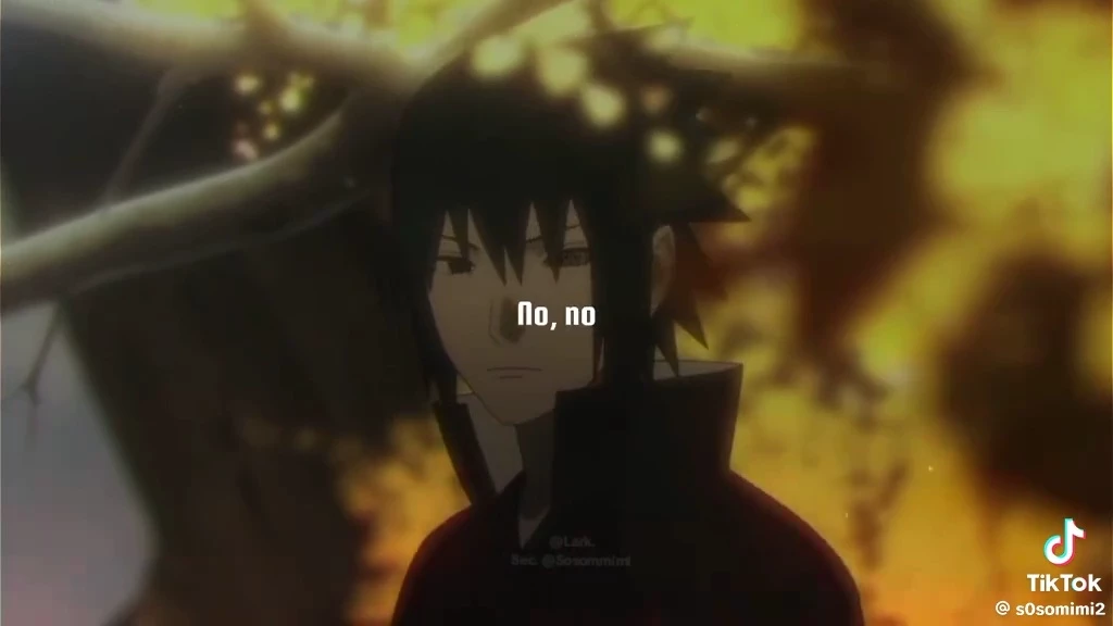 sasuke uchiha looked just like the photo thumbnail