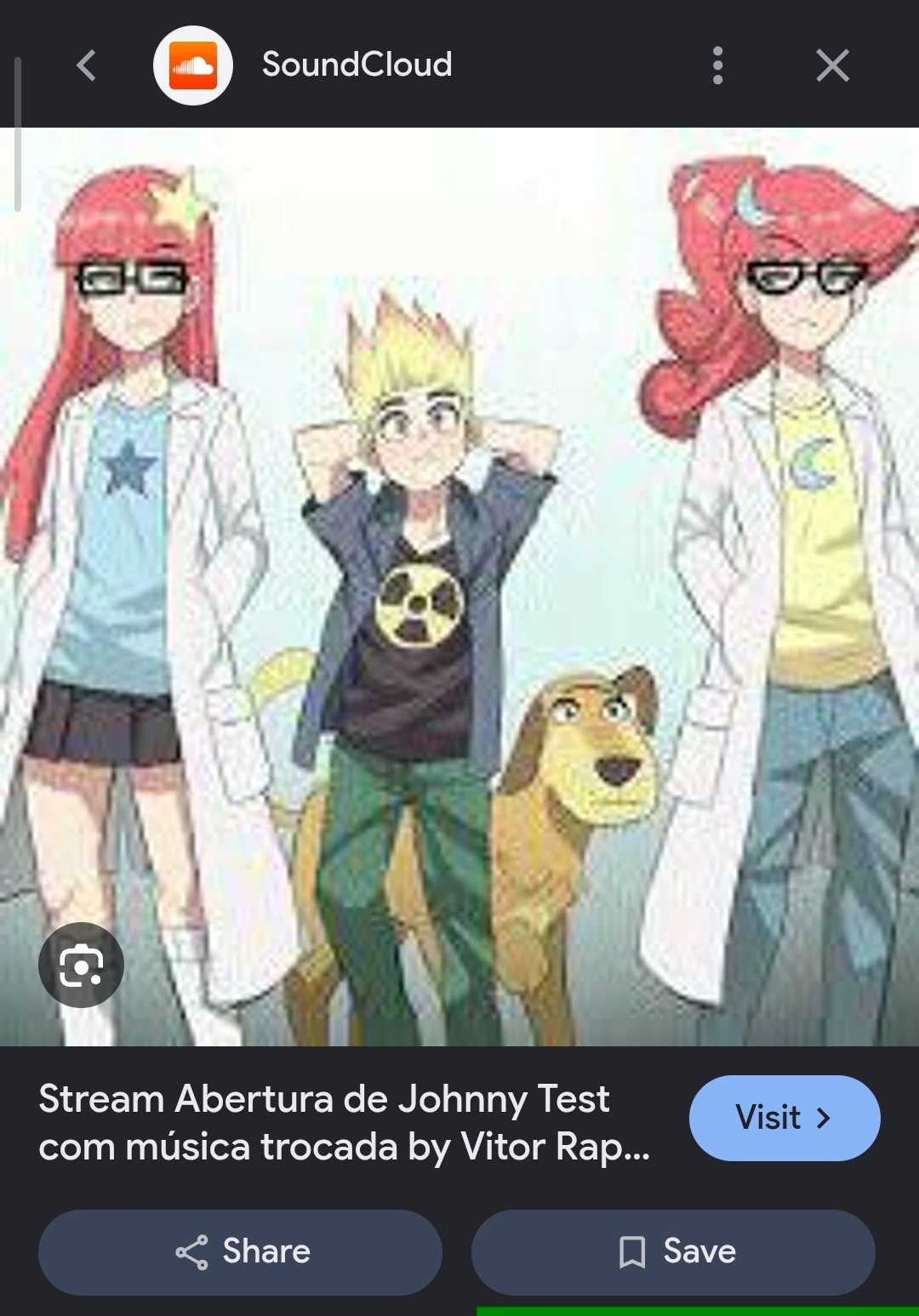 Johnny test thumbnail