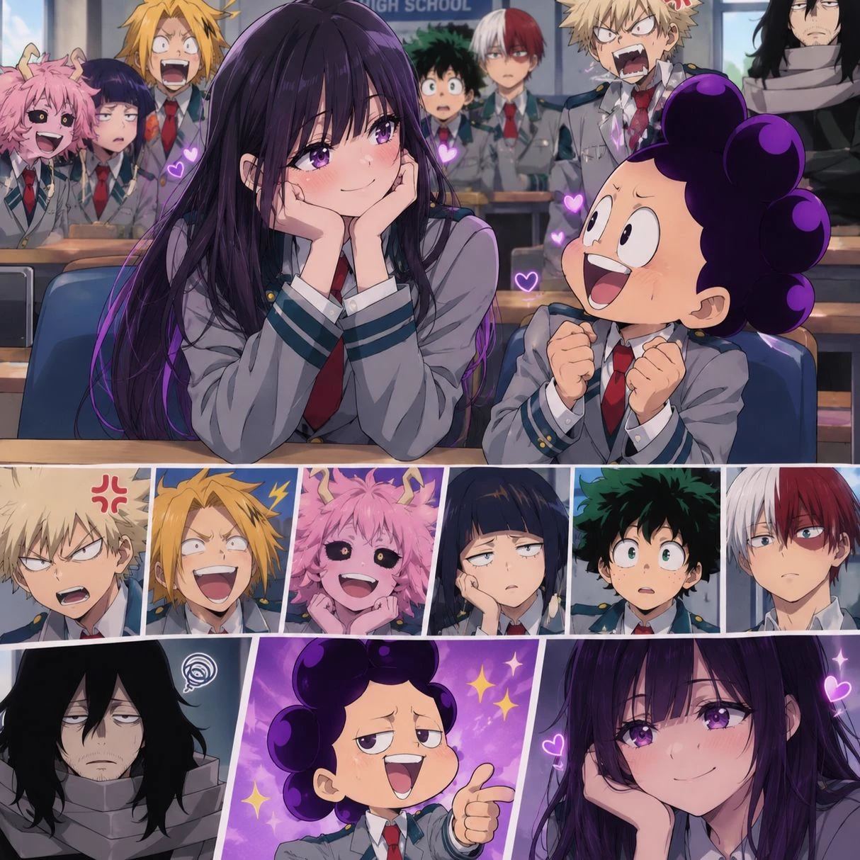 Minoru Mineta - Class 1A CHAOTIC ROMANCE 💜 🍇 thumbnail