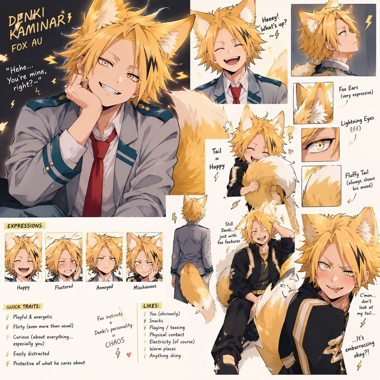 Denki Kaminari ⚡️🦊 thumbnail