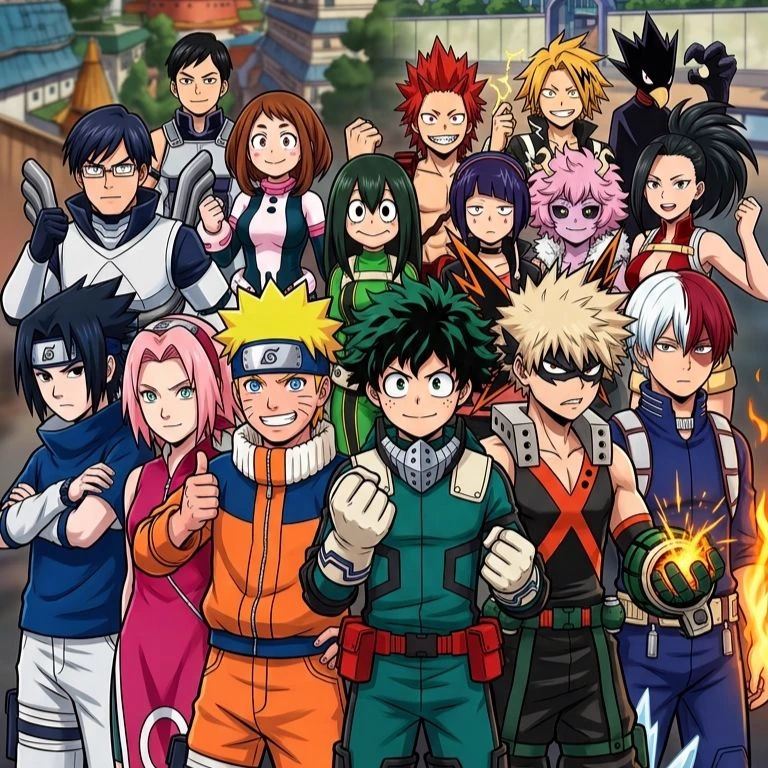 Naruto X MHA thumbnail