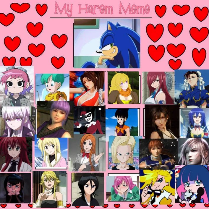 Sonic's Harem (video games anime animated movies cartoons thumbnail