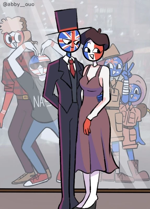 UK x France & Family - COUNTRYHUMANS thumbnail