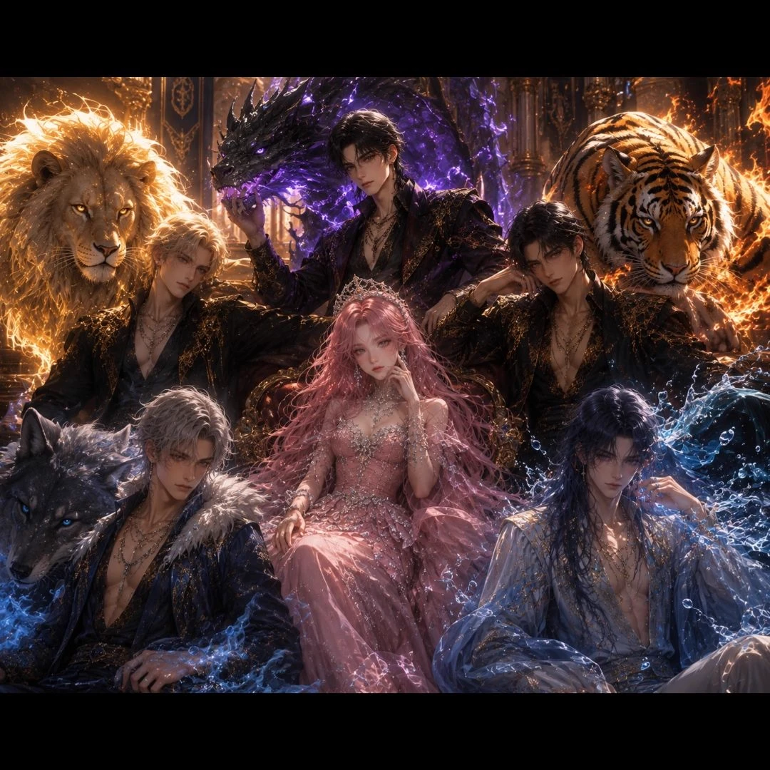 The Five Great Generals (Lion, Tiger, Dragon, Wolf, Water Kin) thumbnail