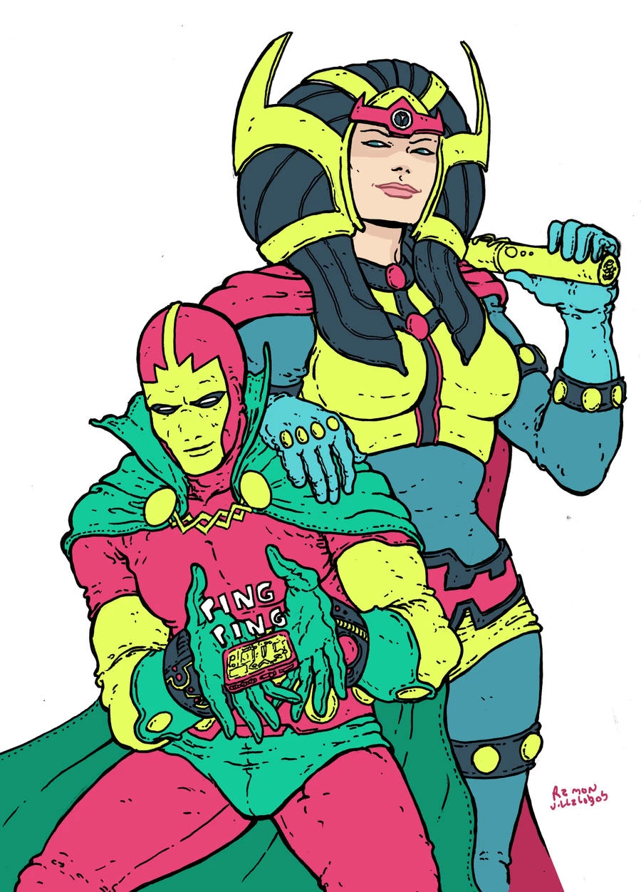 Mister Miracle and Big Barda thumbnail