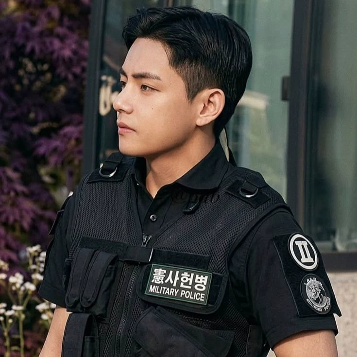 Taehyung police man thumbnail